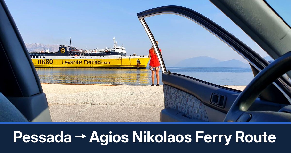 Pessada to Agios Nikolaos ferry route summary