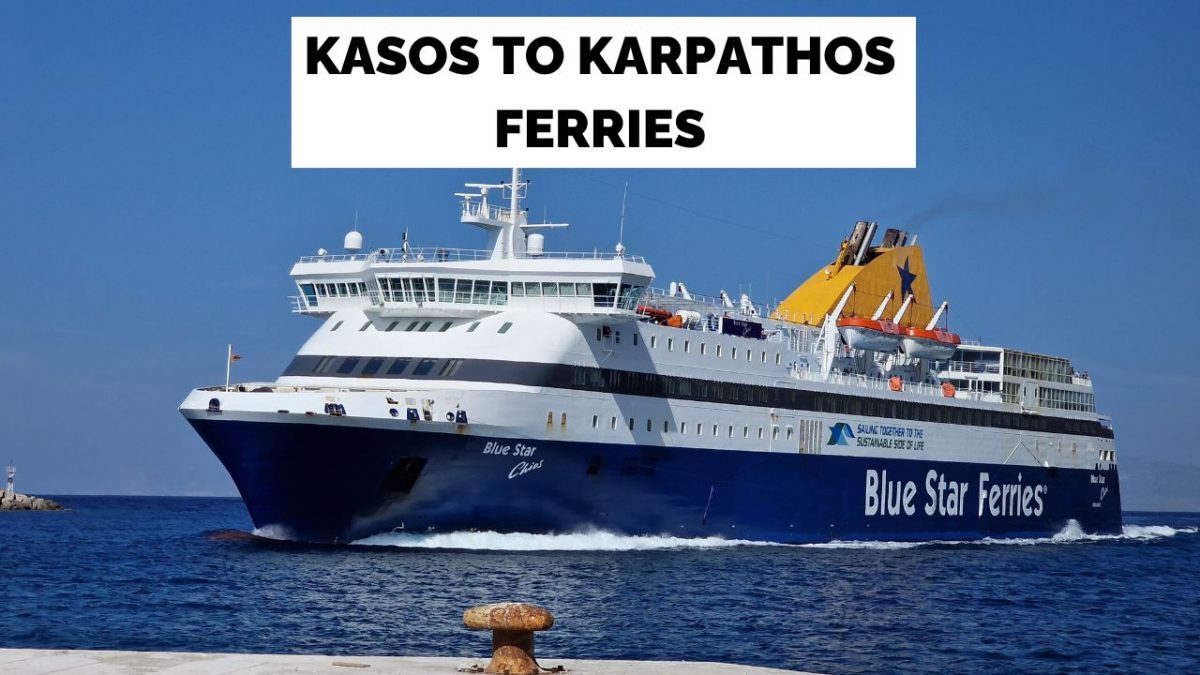 Ferry from Kassos to Karpathos