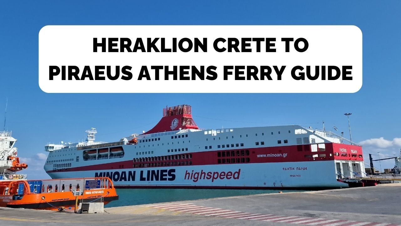 Ferry from Heraklion to Piraeus