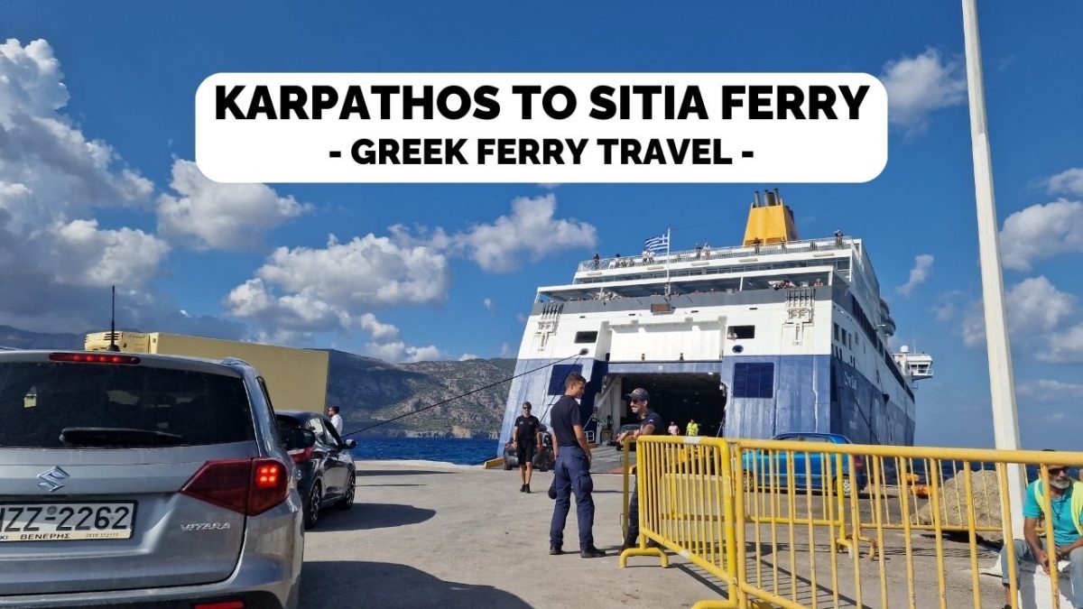 Ferry from Karpathos to Sitia