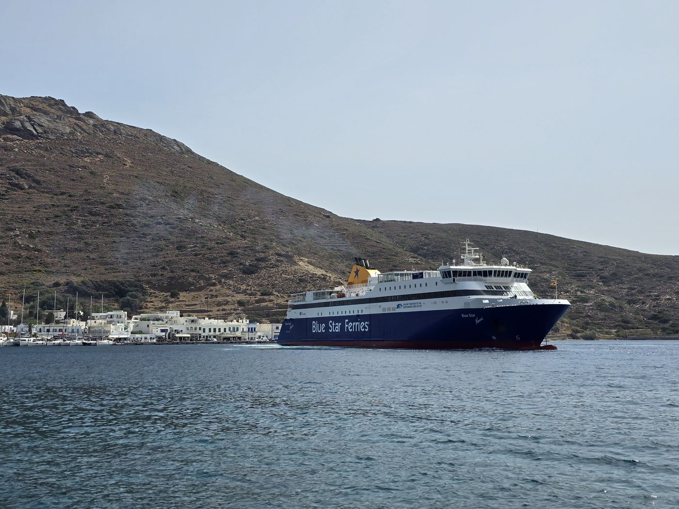 Katapola ferry port