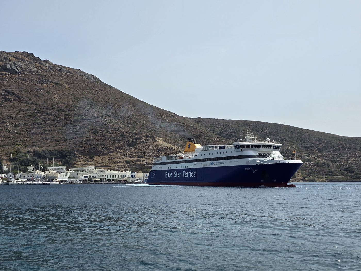 Katapola ferry port