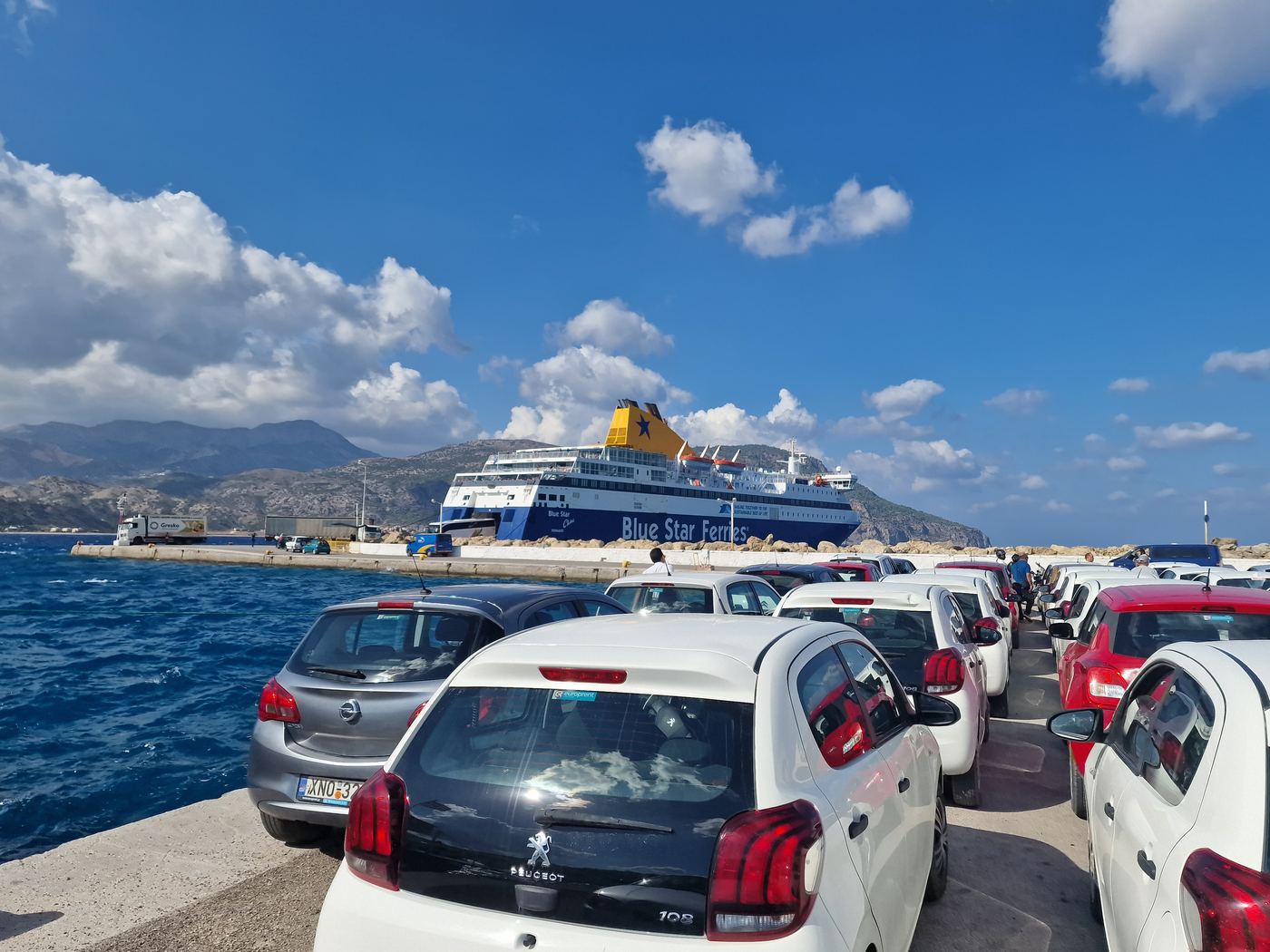 Karpathos ferry port