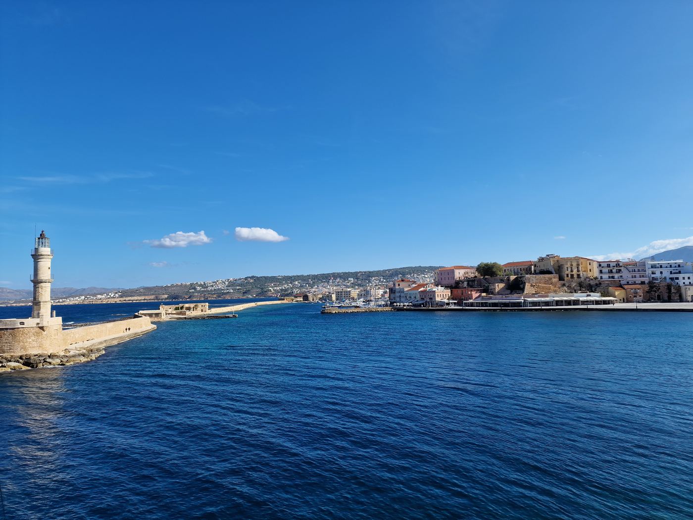 Chania ferry port