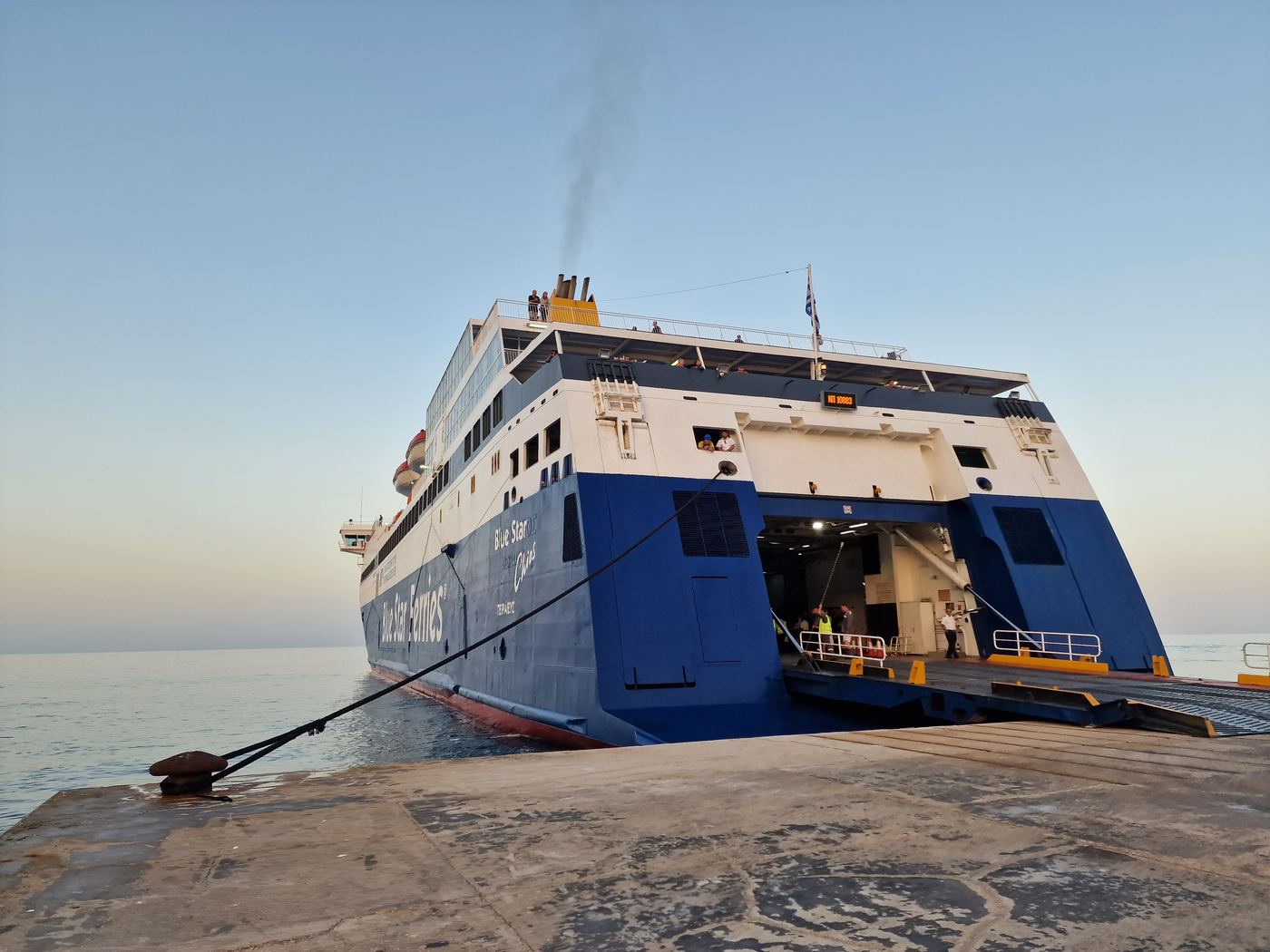 Diafani ferry port