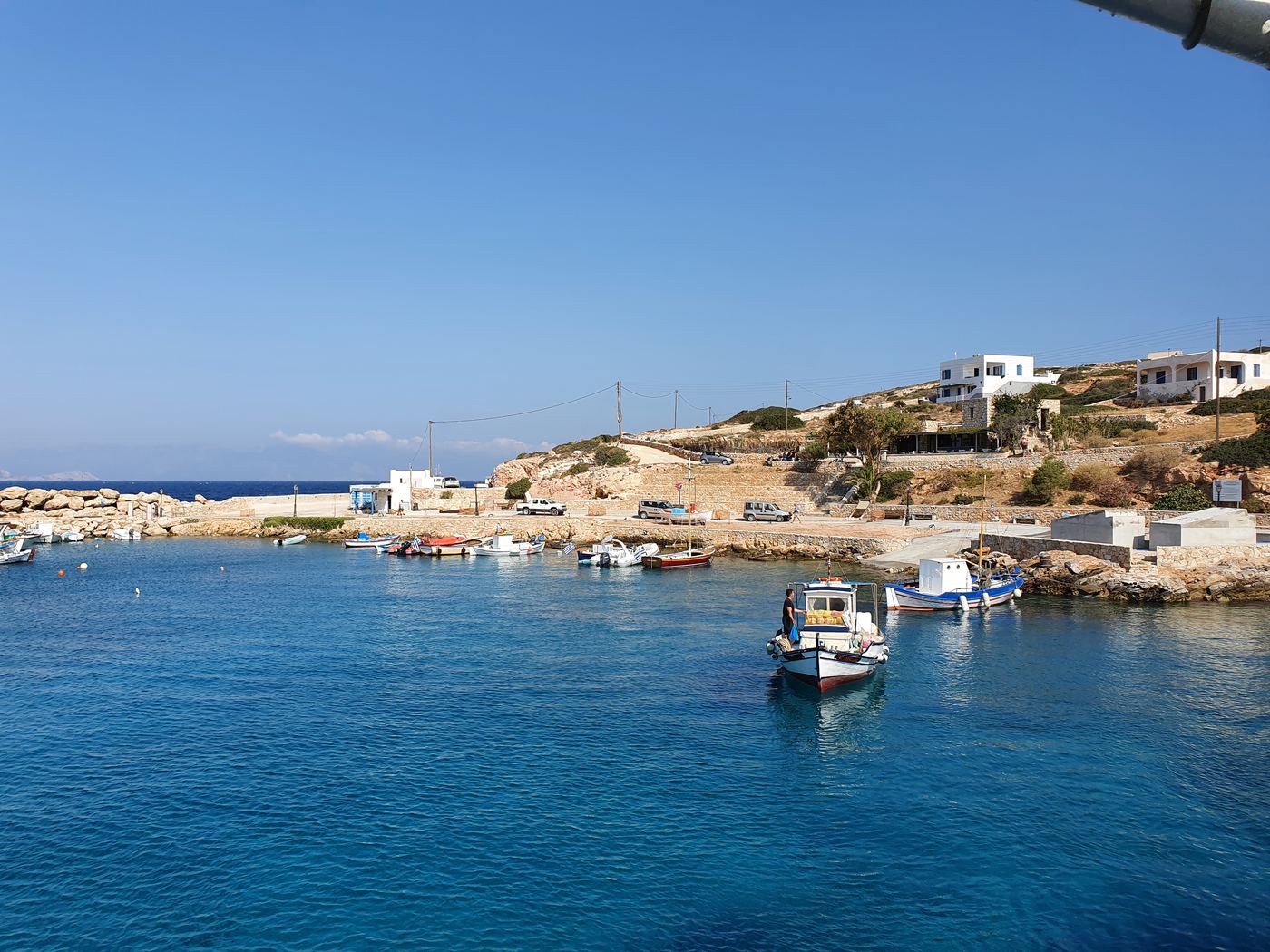 Donoussa ferry port