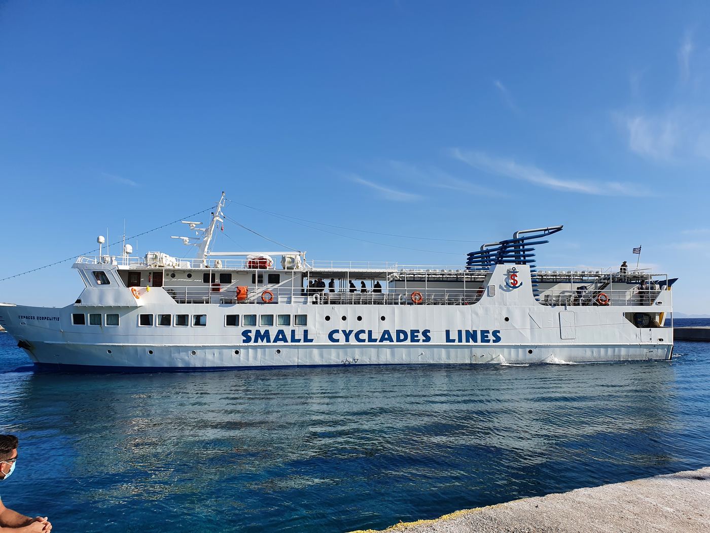Donoussa ferry port
