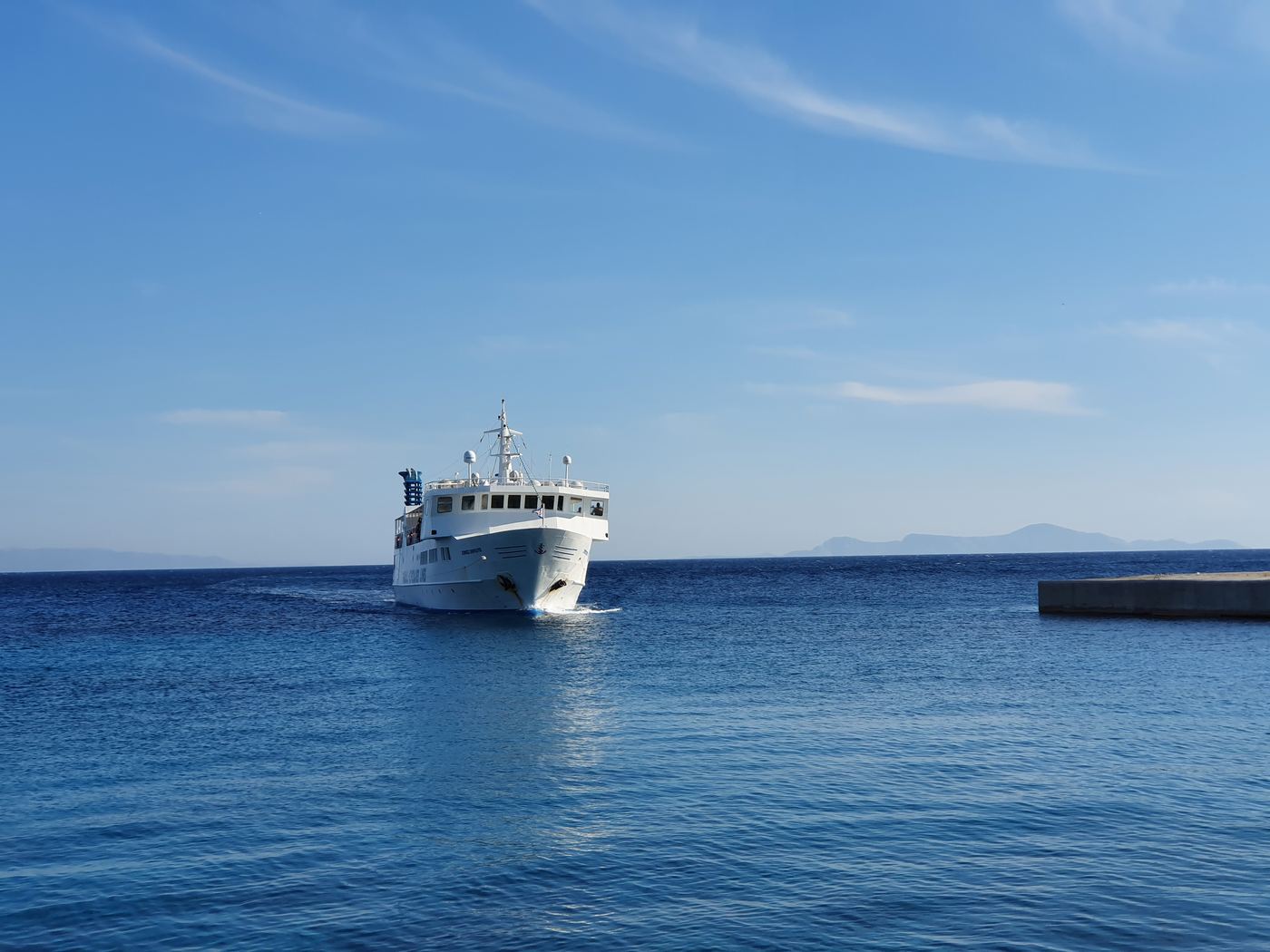 Donoussa ferry port