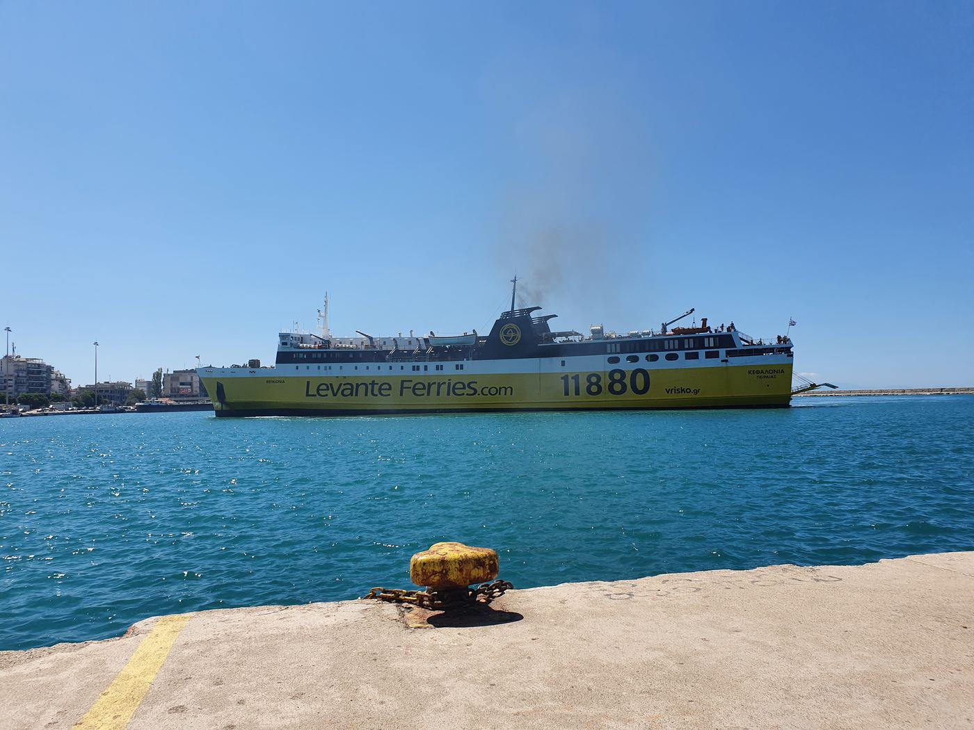 Patra ferry port