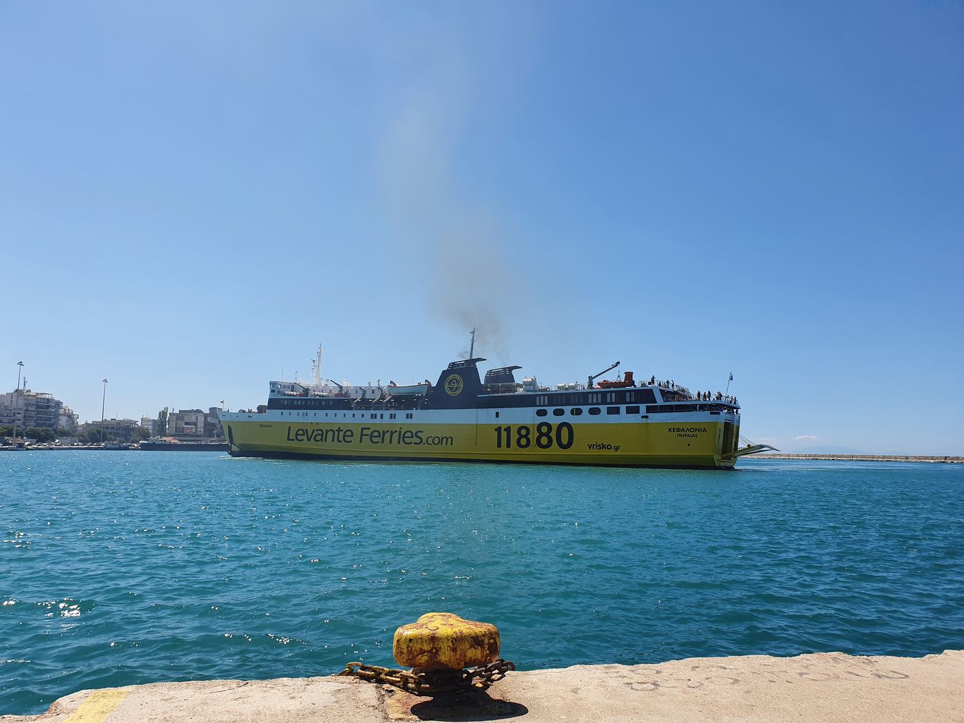 Patra ferry port