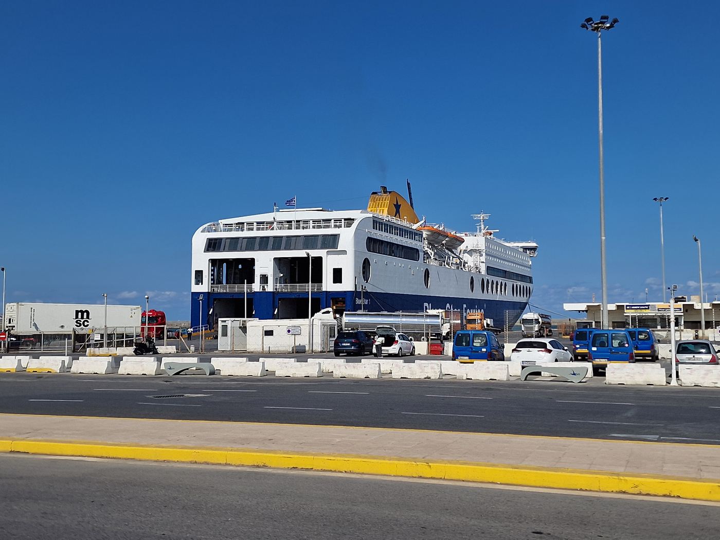 Heraklion ferry port