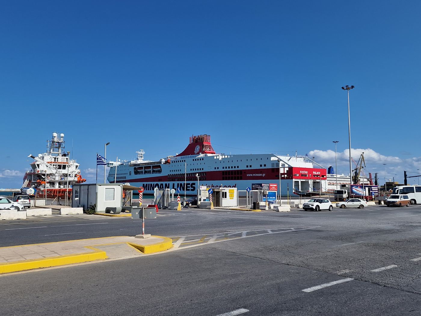 Heraklion ferry port