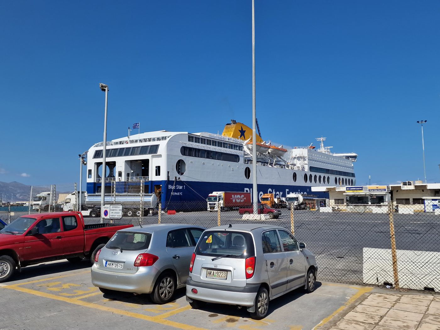 Heraklion ferry port