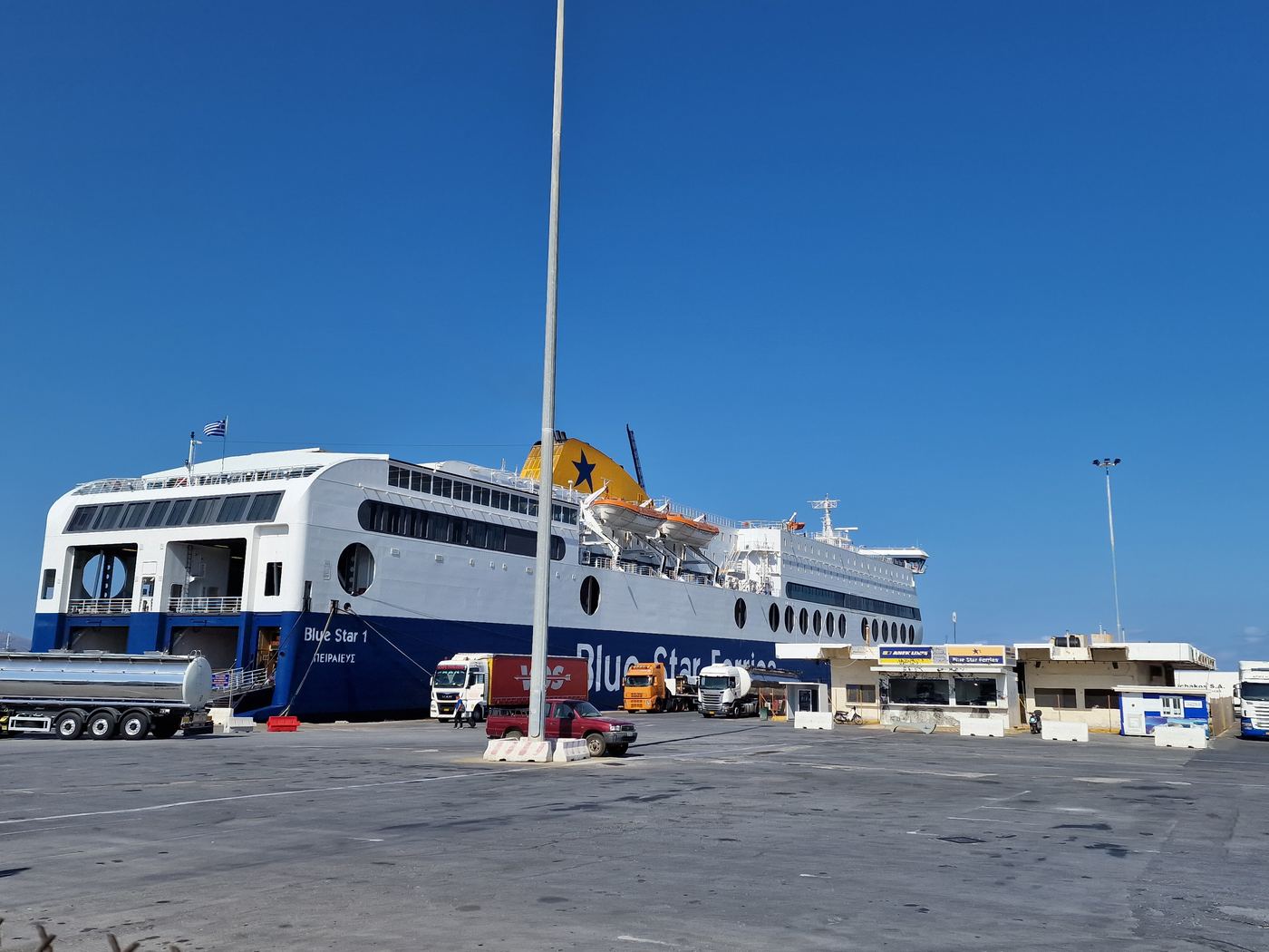 Heraklion ferry port