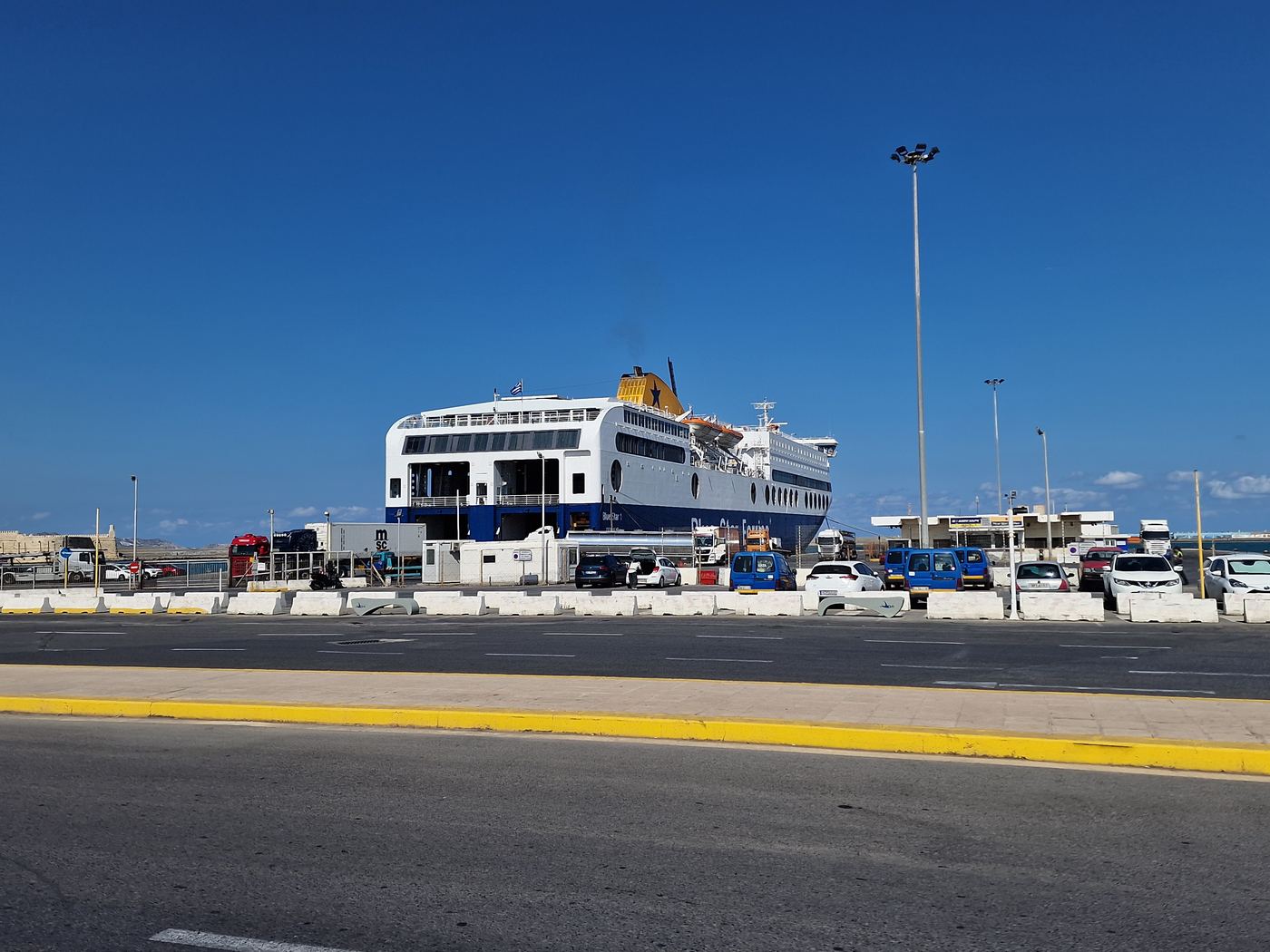 Heraklion ferry port