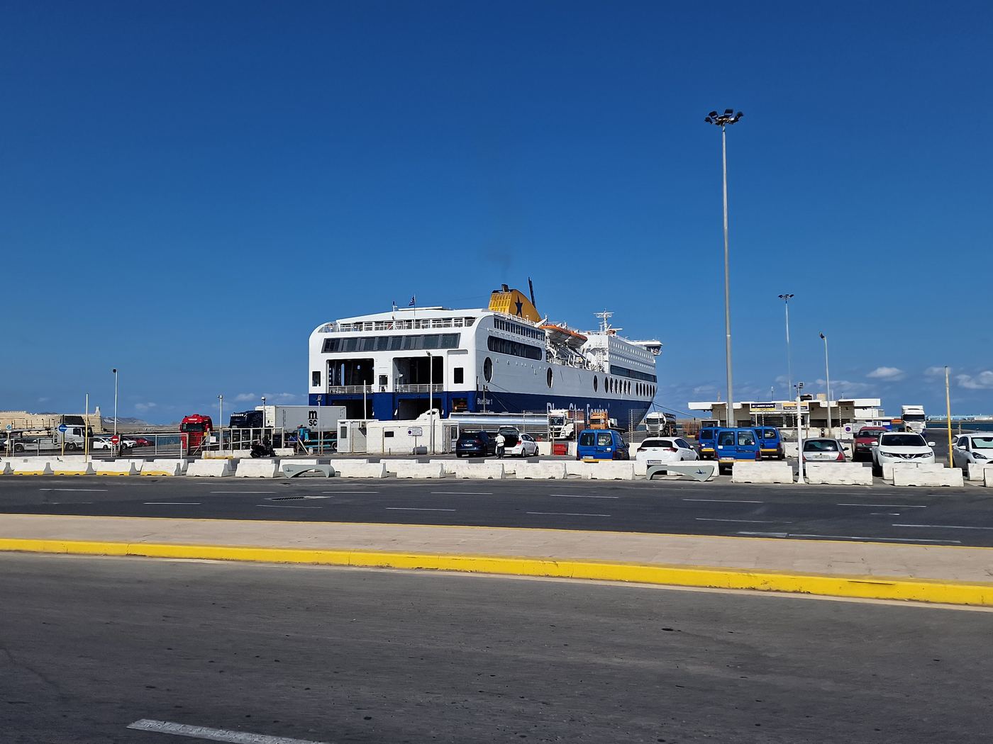 Heraklion ferry port