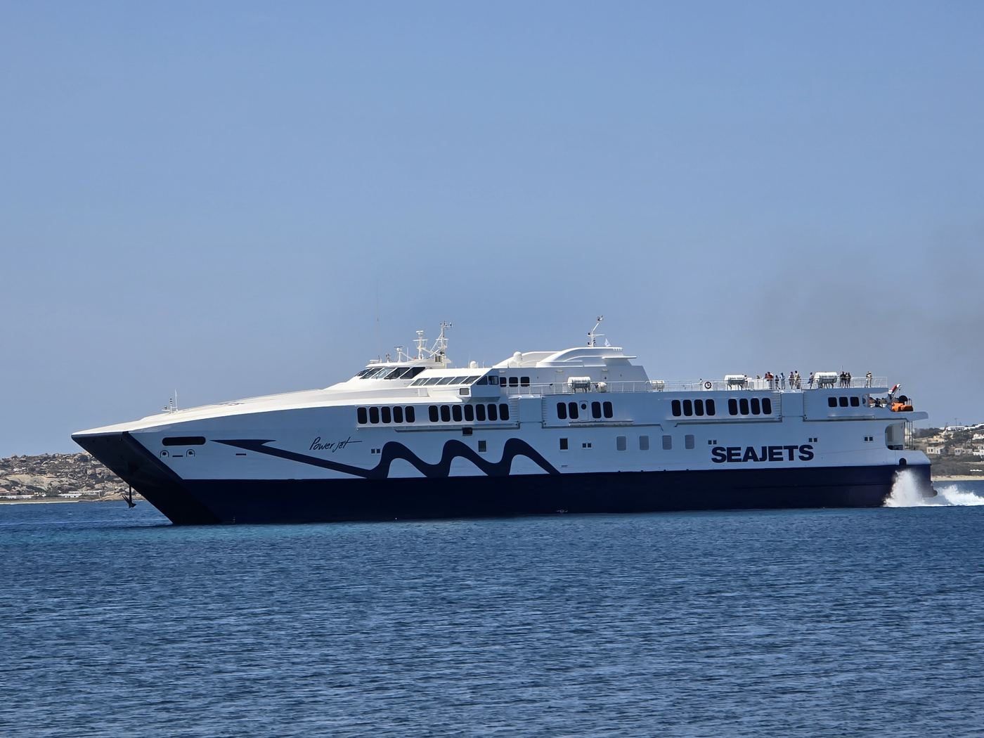 Naxos ferry port