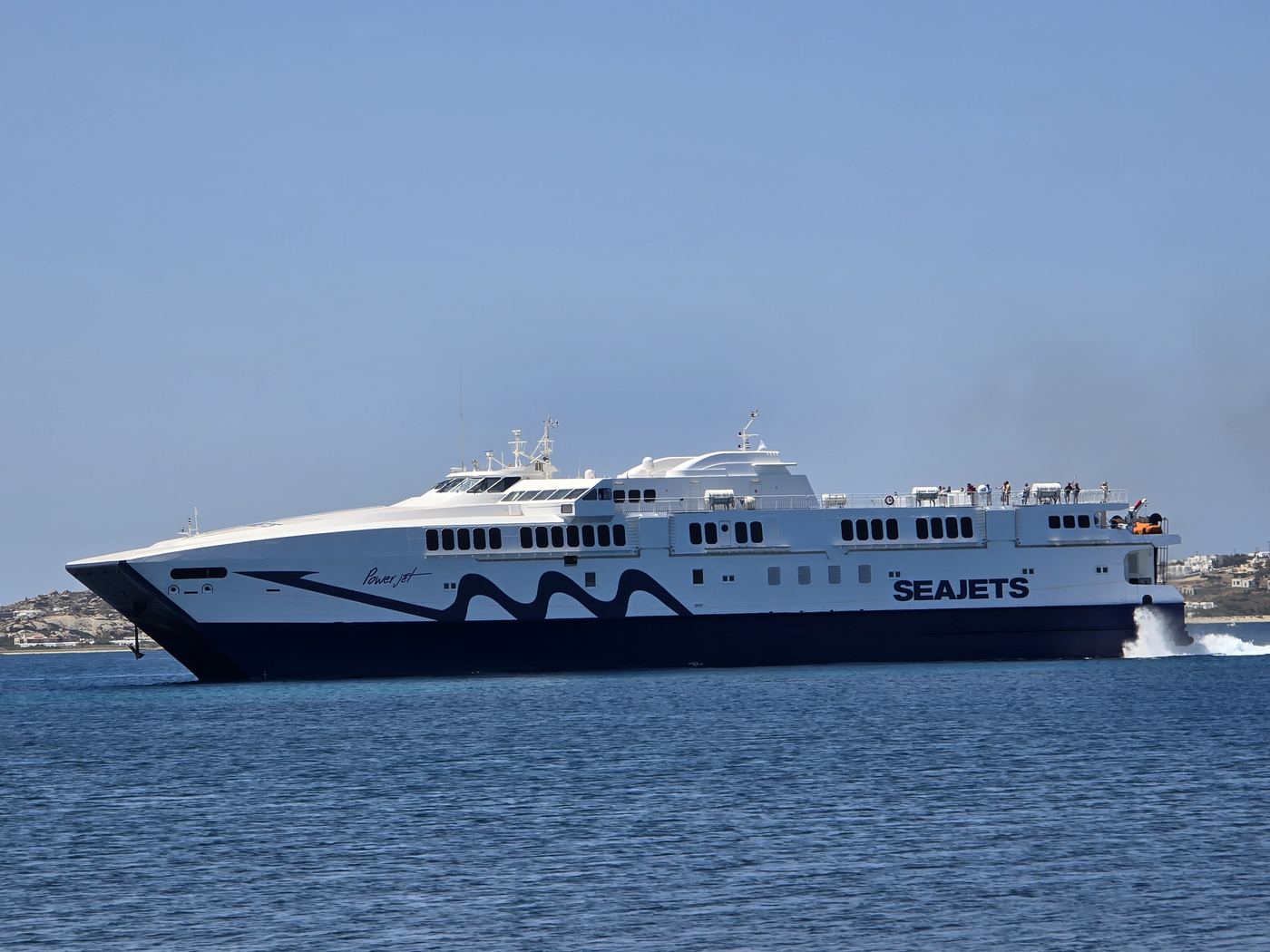 Naxos ferry port