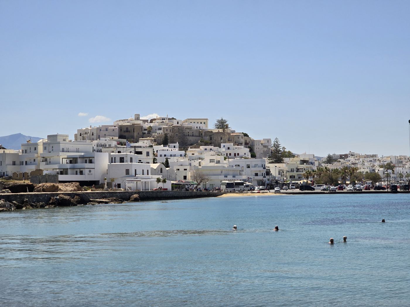 Naxos ferry port