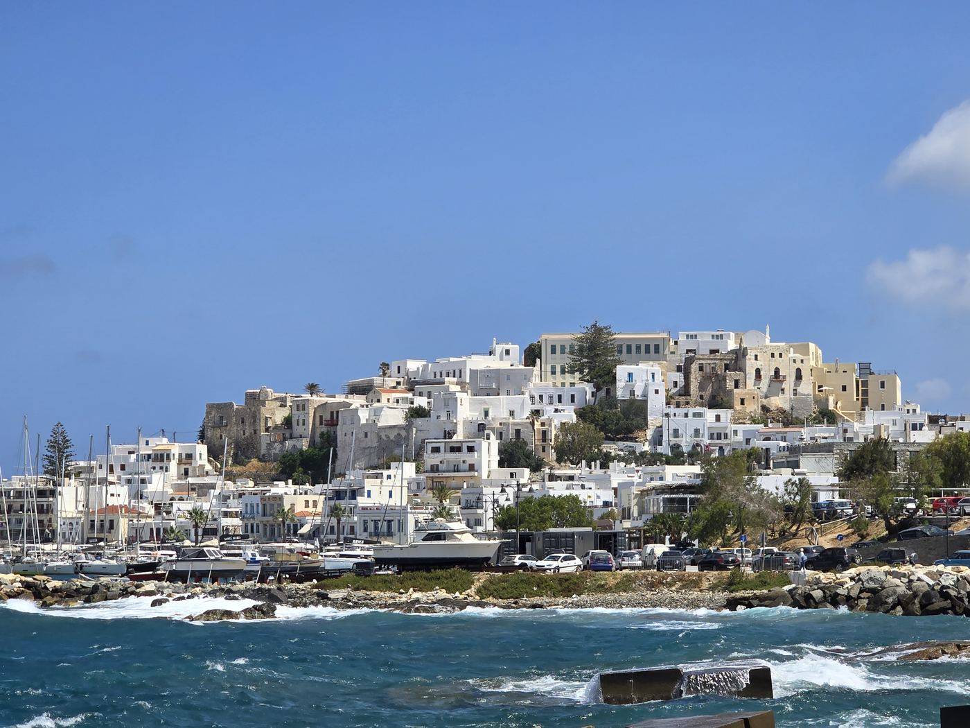 the temple of Apollo on the island of Naxos