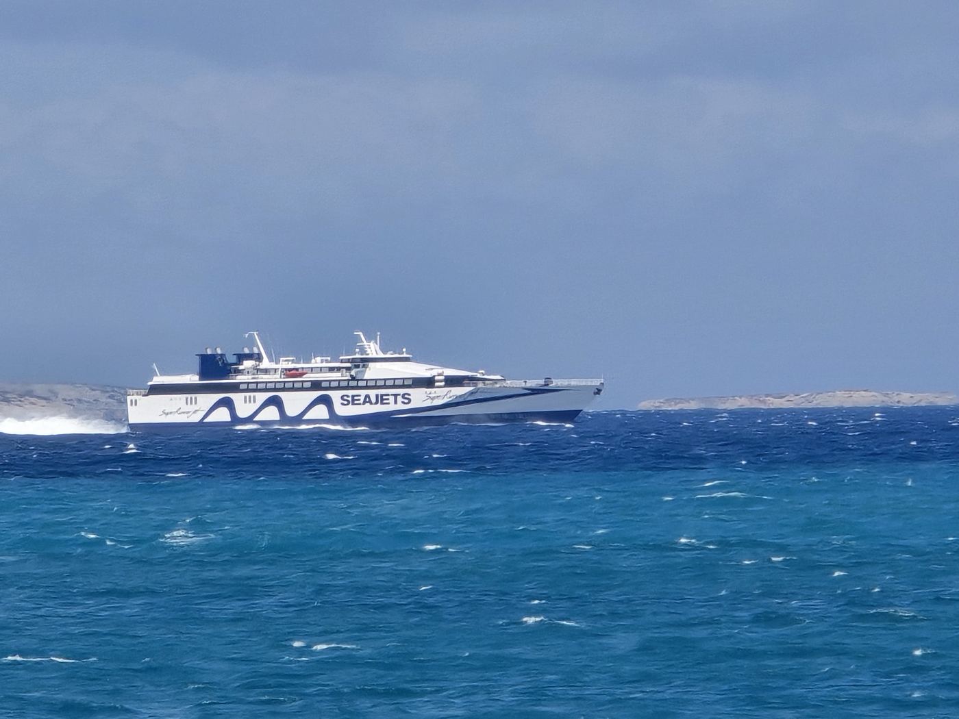 Naxos ferry port