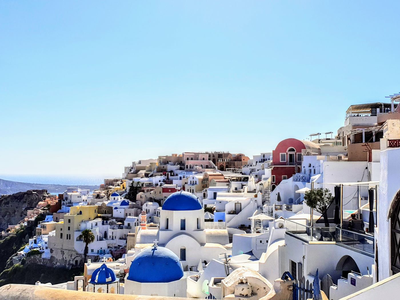 A church in Oia, Santorini, Greece