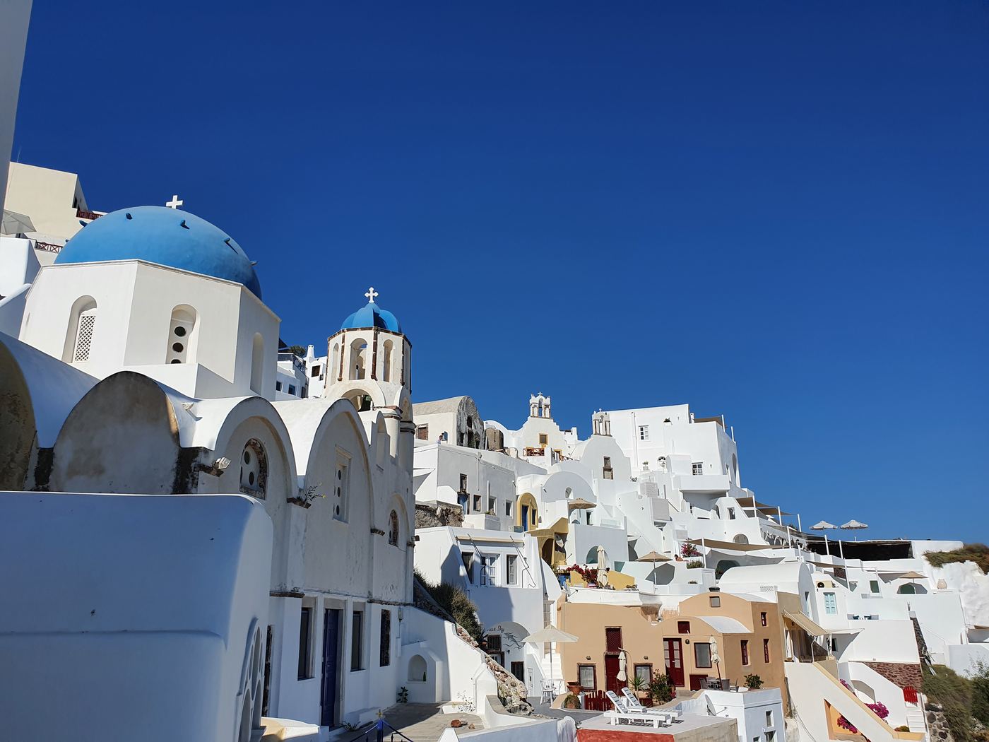 Santorini ferry port