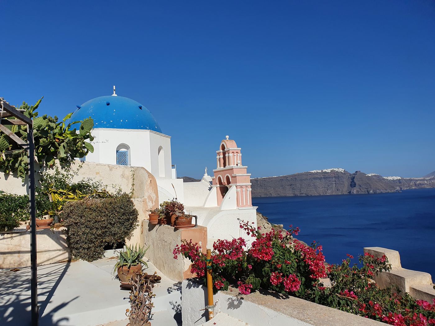 A church in Oia, Santorini, Greece