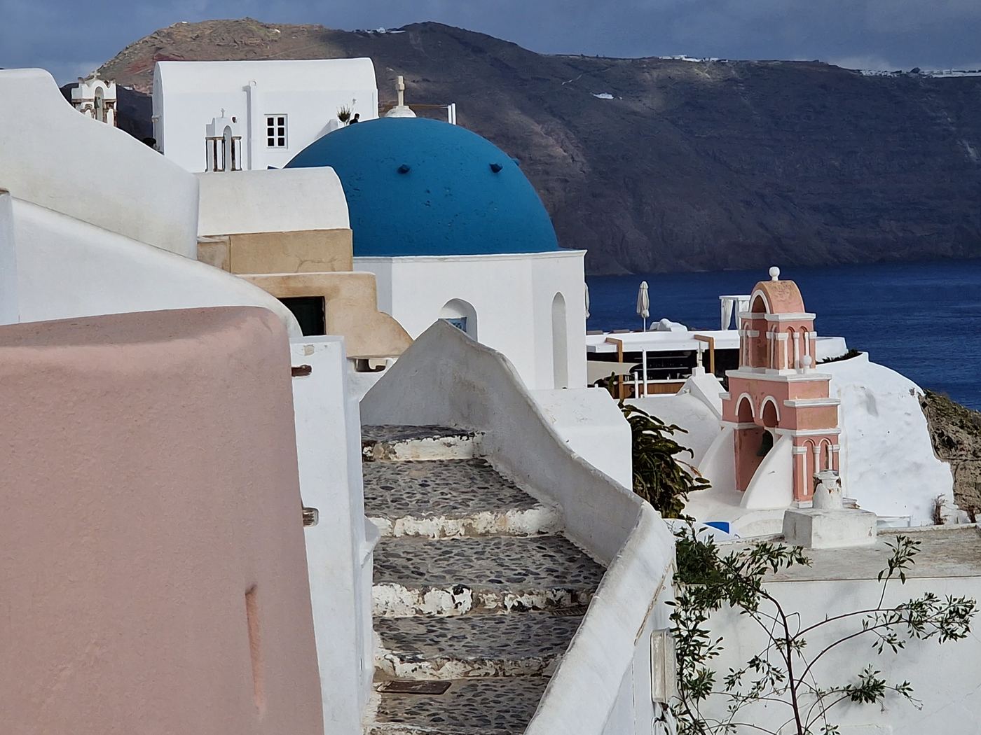 A church in Oia, Santorini, Greece