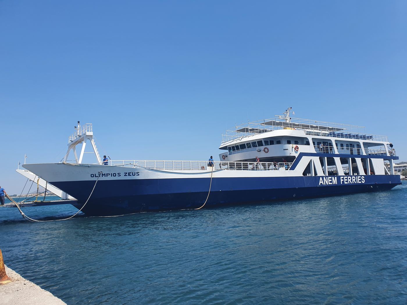 Kalymnos ferry port