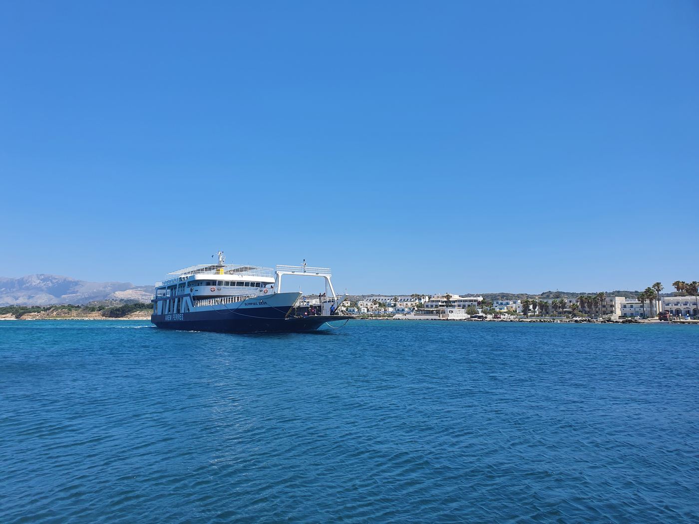 Kalymnos ferry port