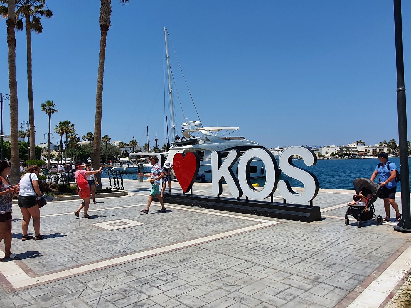 Kos ferry port