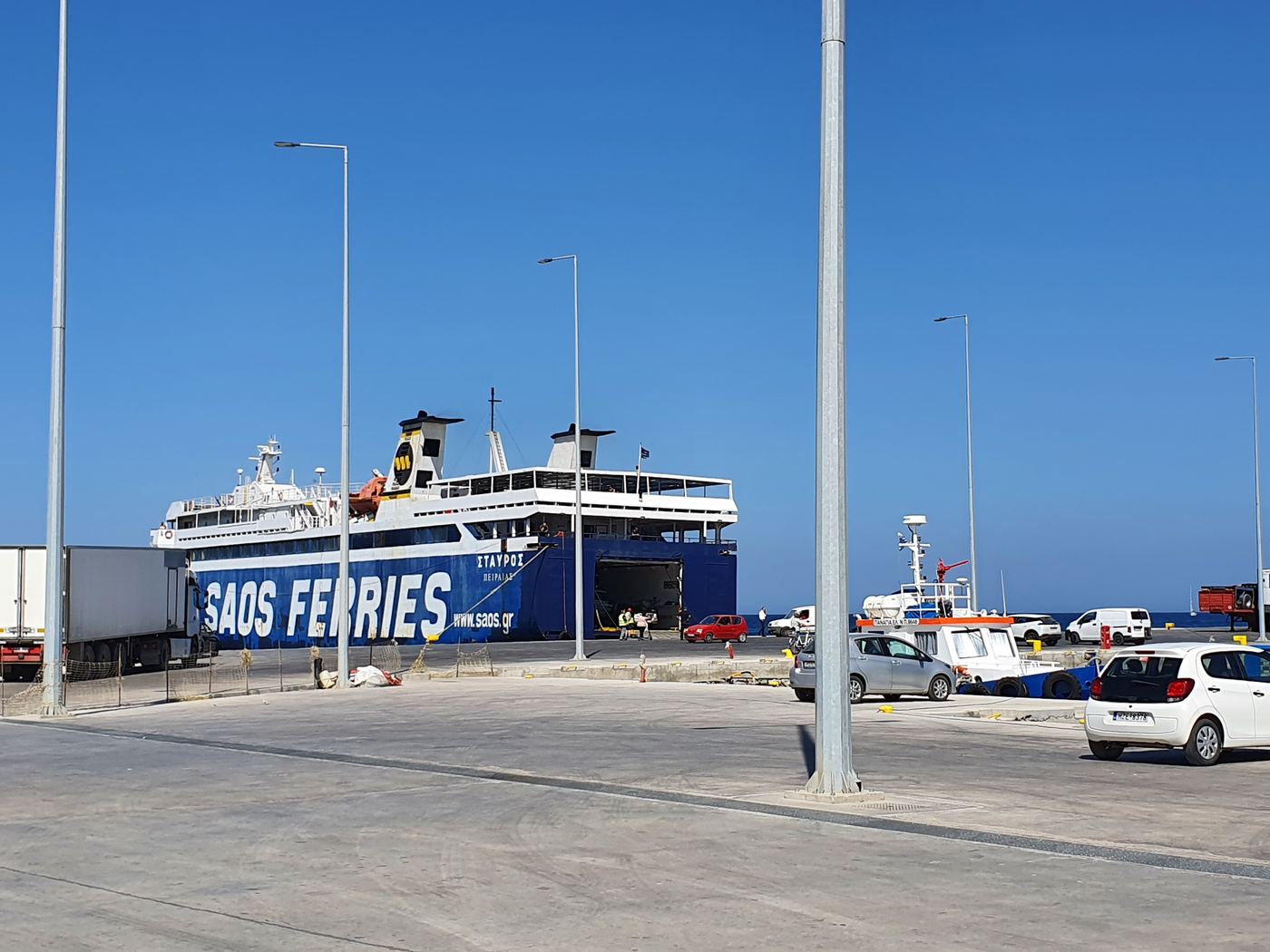 Kos ferry port