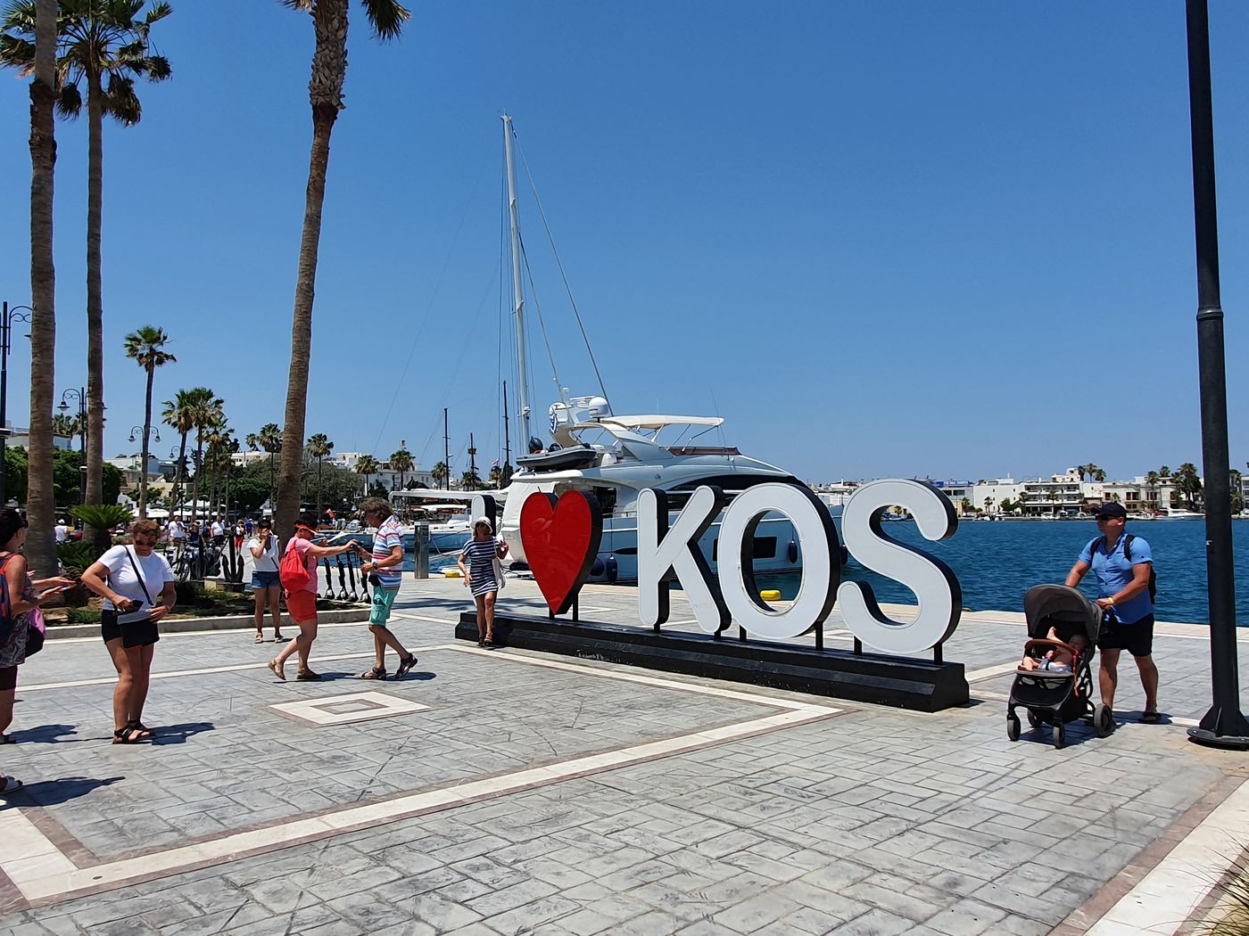 Kos ferry port