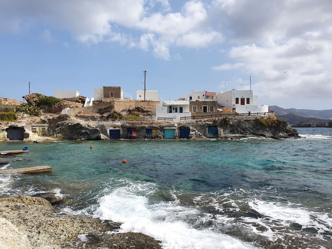 Kimolos ferry port