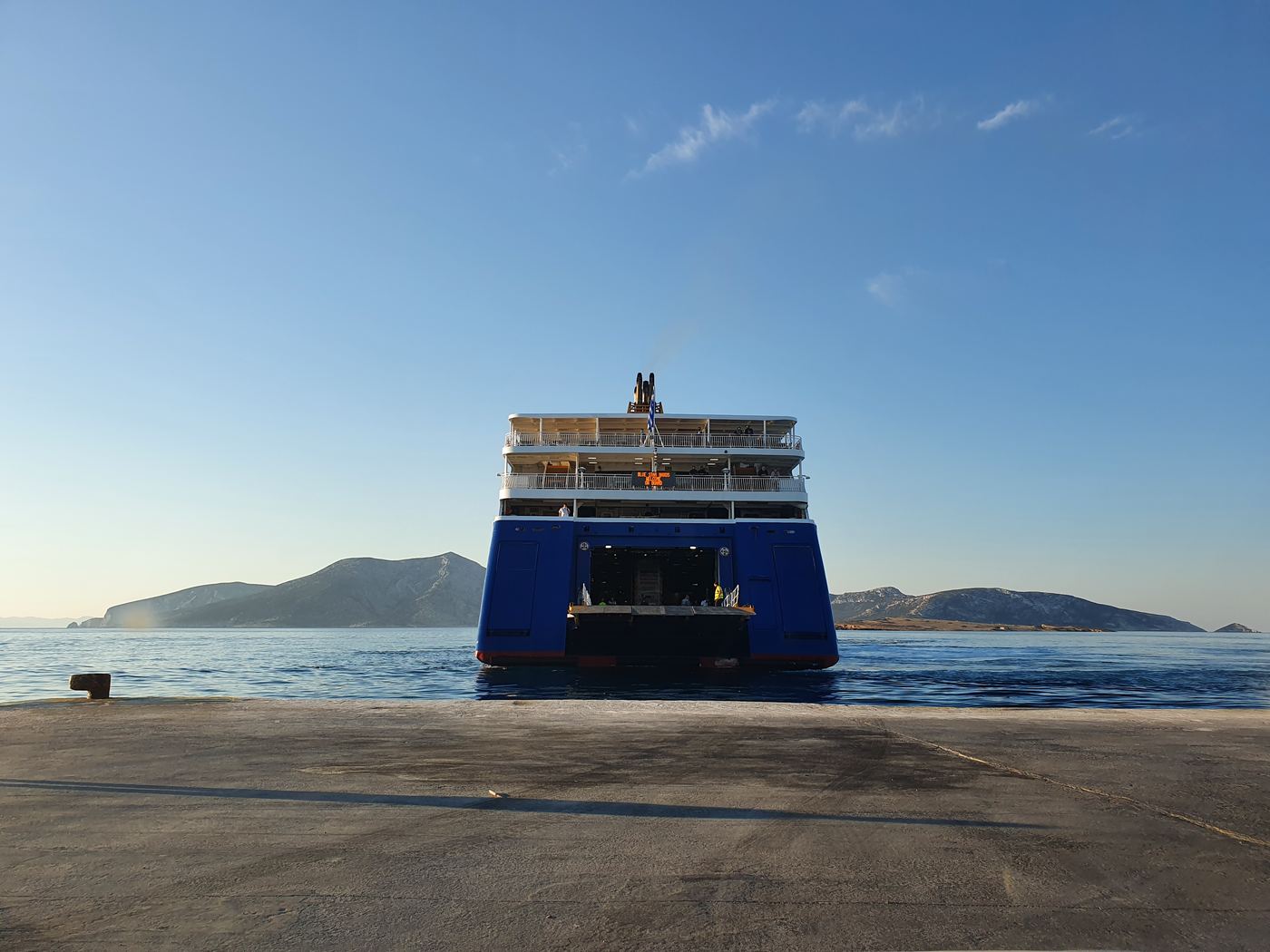 Koufonissi ferry port