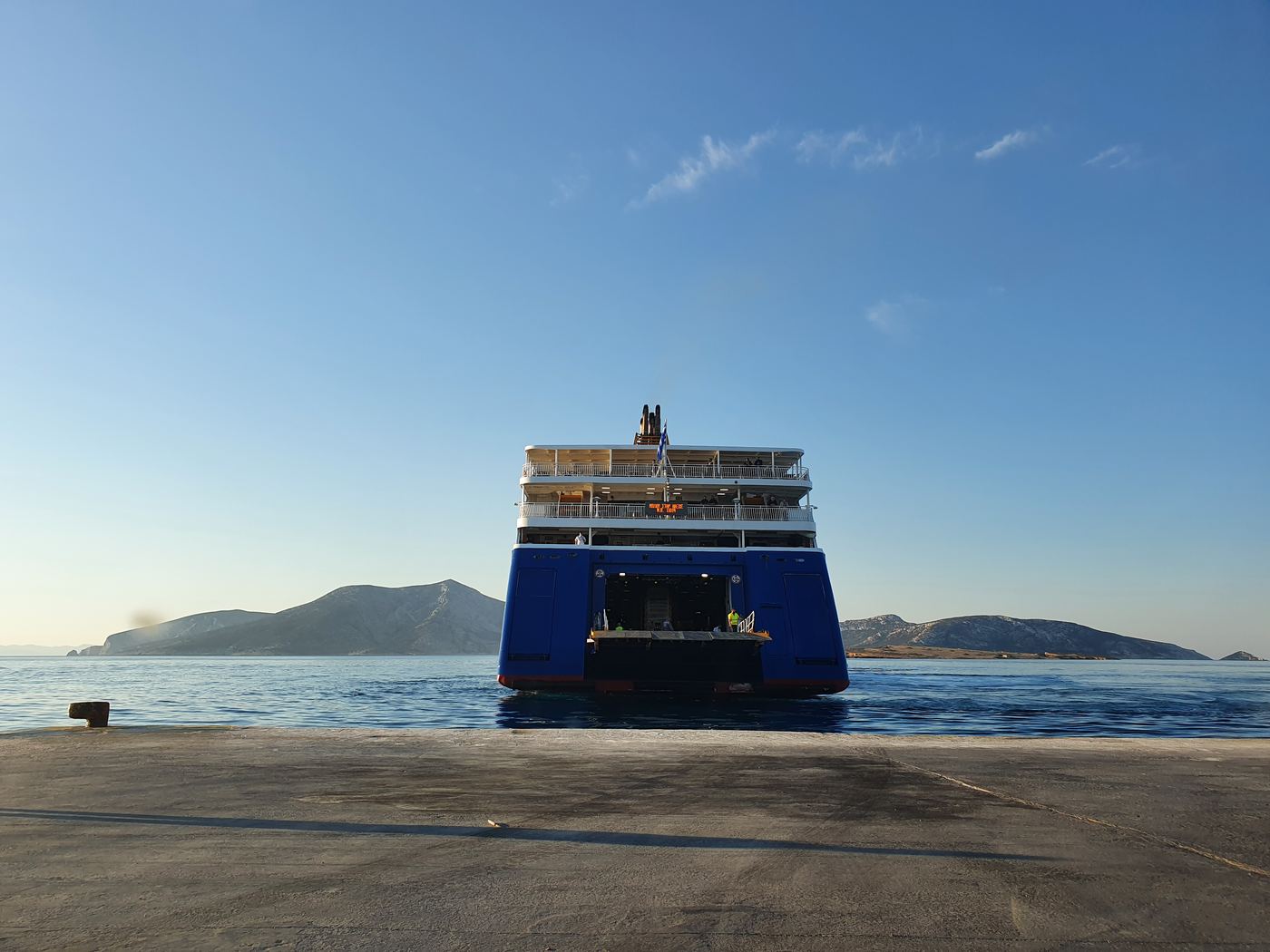 Koufonissi ferry port