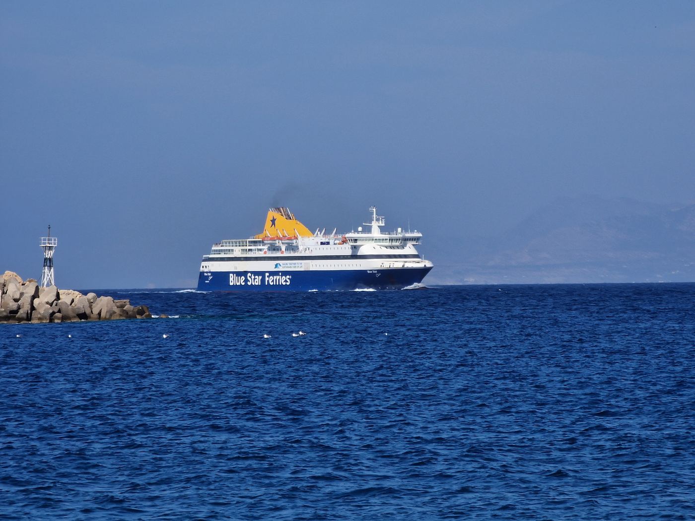 Kassos ferry port