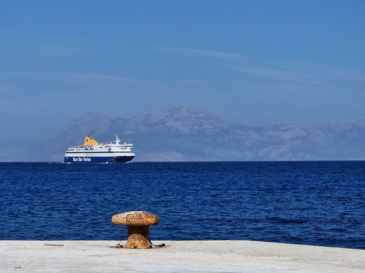 Kassos ferry port