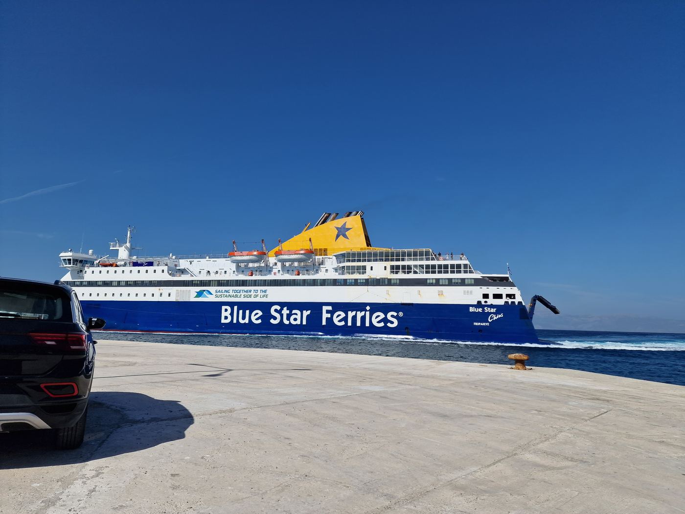 Kassos ferry port