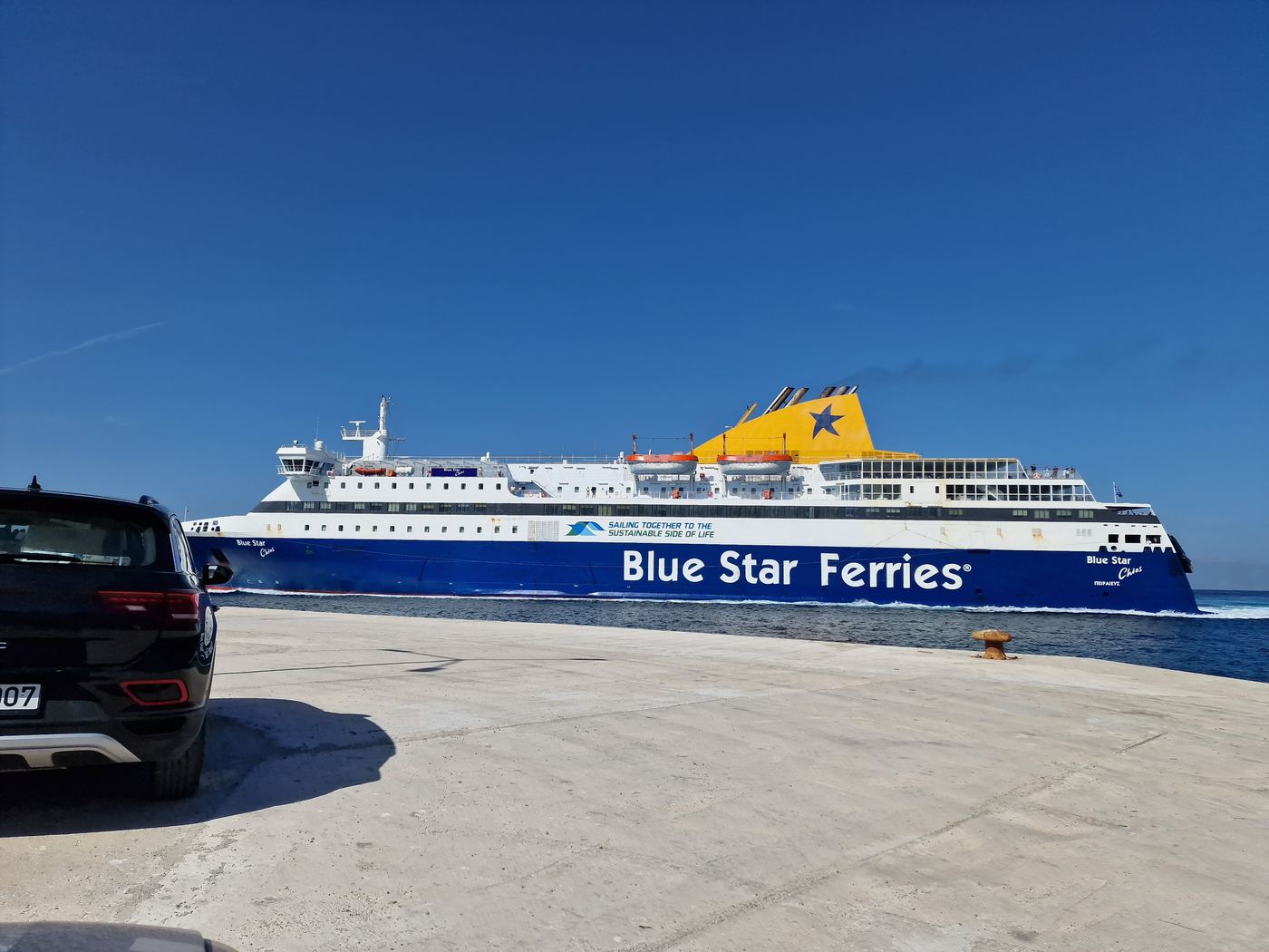 Kassos ferry port