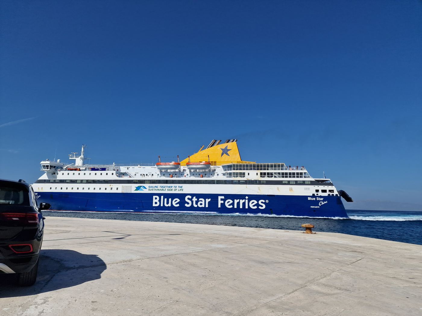 Kassos ferry port