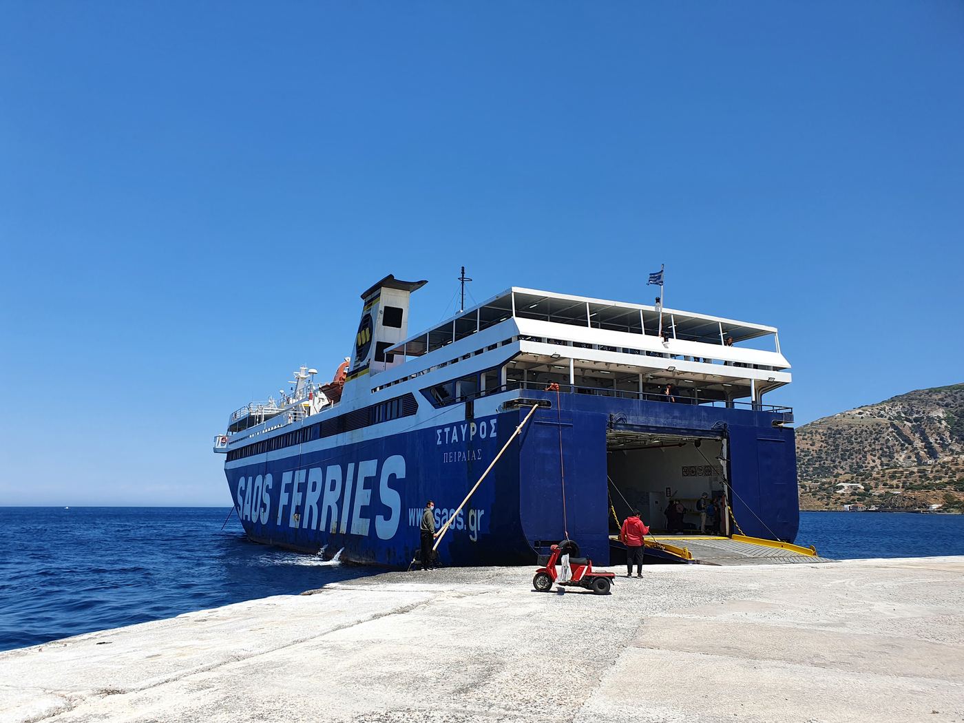 Nisyros ferry port