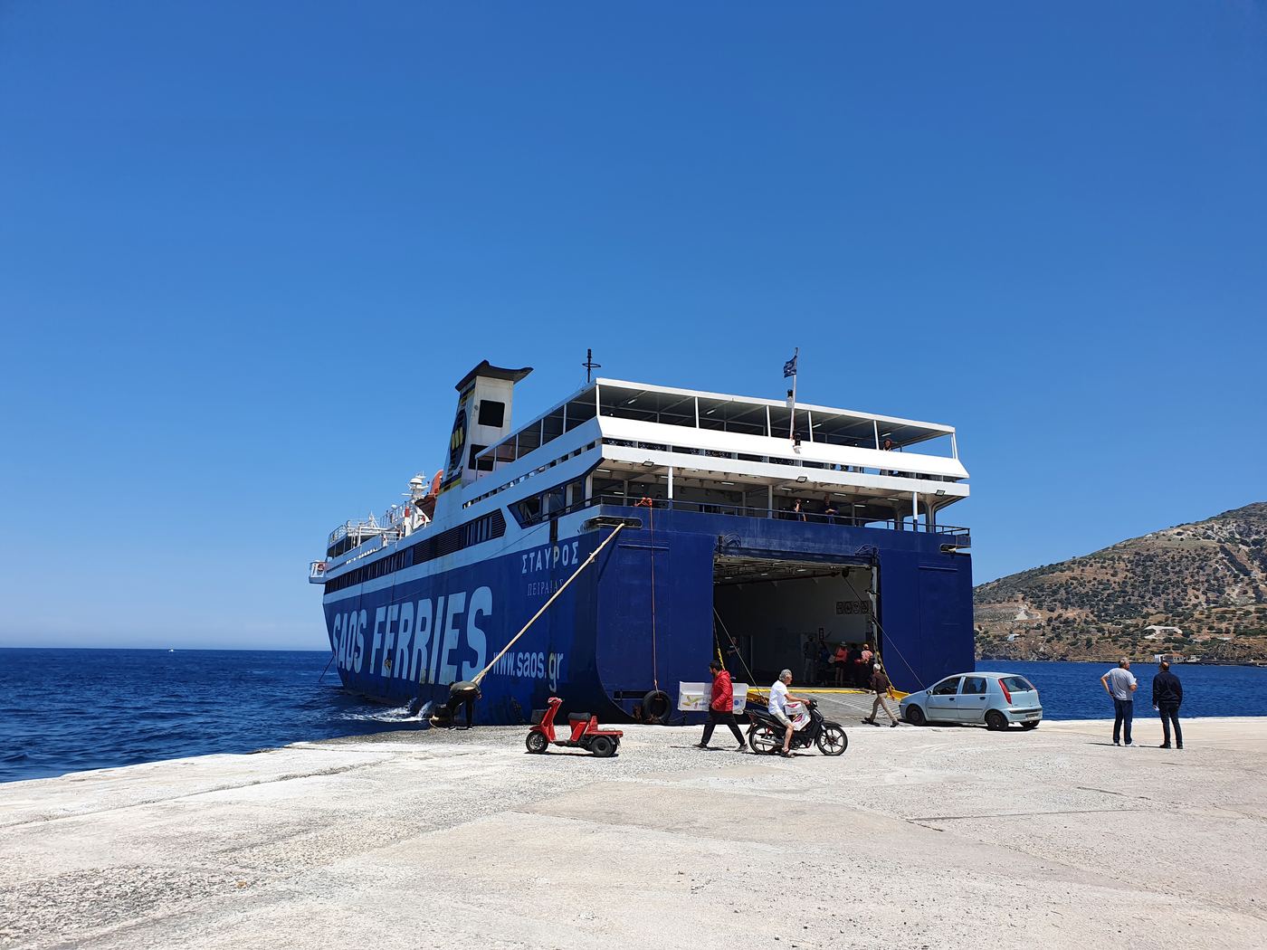 Nisyros ferry port