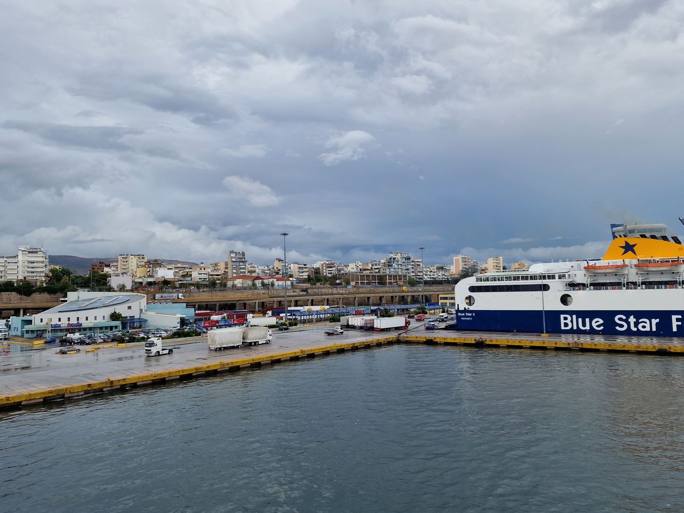 Piraeus ferry port