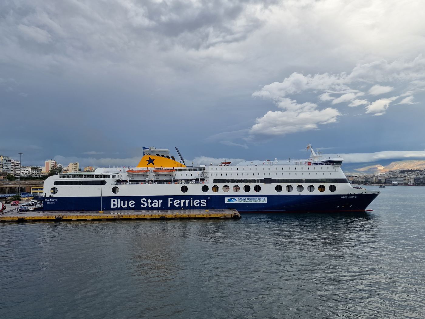 Piraeus ferry port