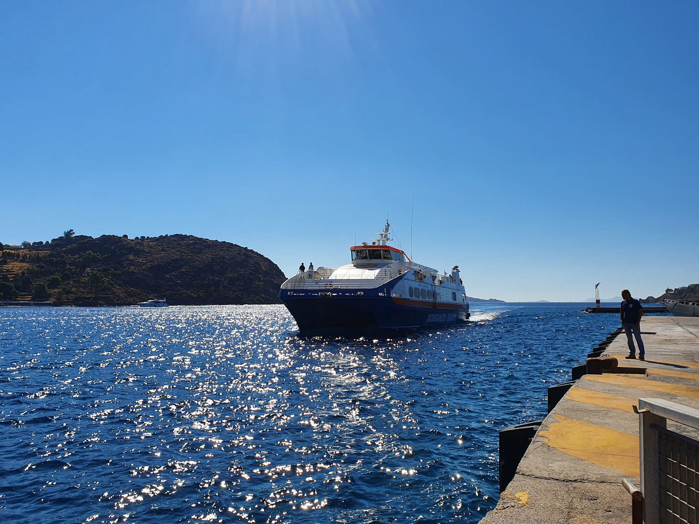 Patmos ferry port
