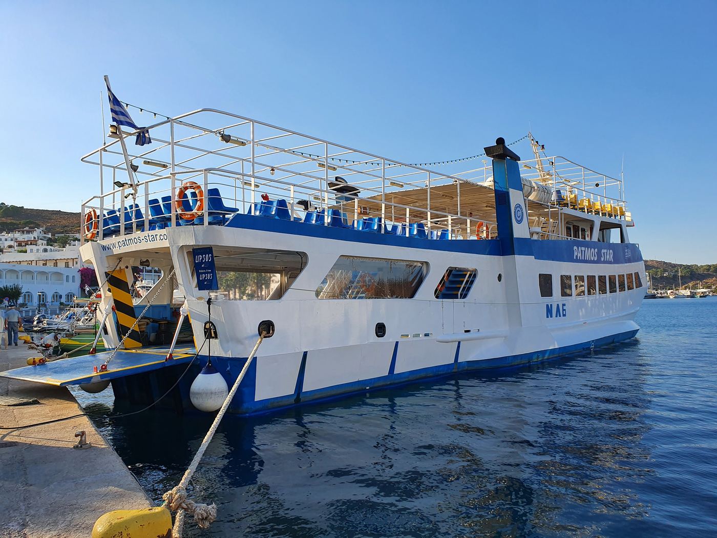 Patmos ferry port