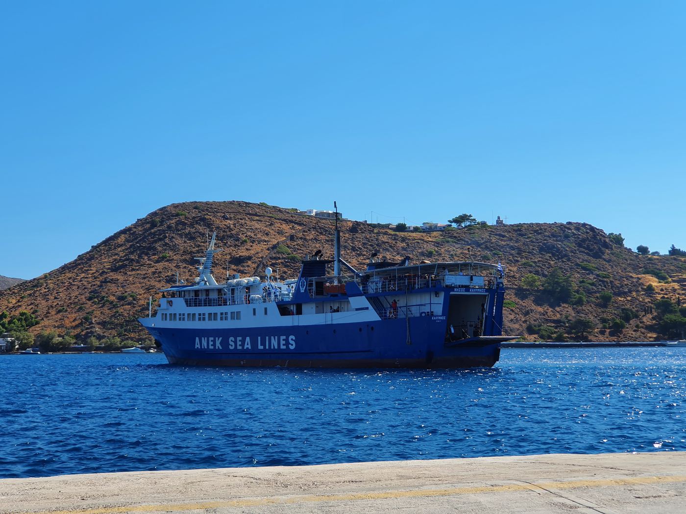 Patmos ferry port