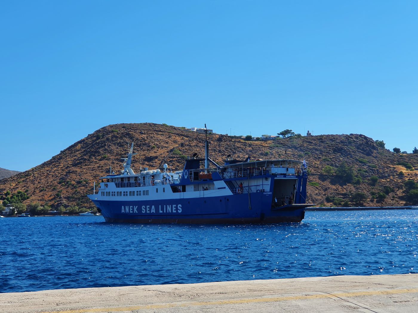 Patmos ferry port